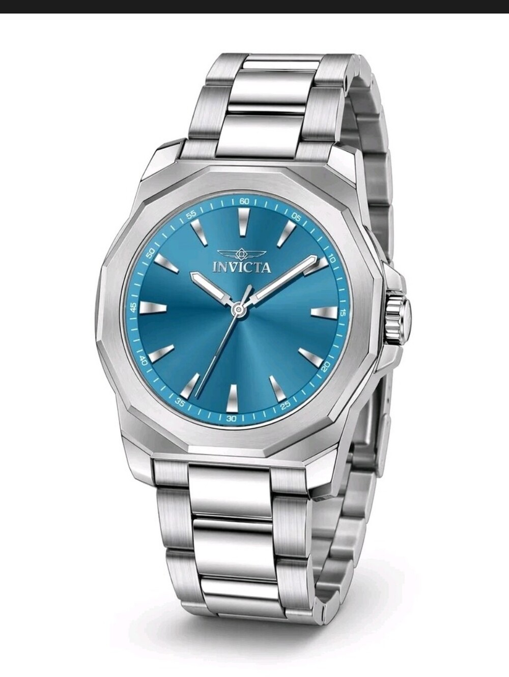 NEW 🌹 Invicta Speedway Facetio Women's Sunray Blue Watch - 34mm. Steel 51000